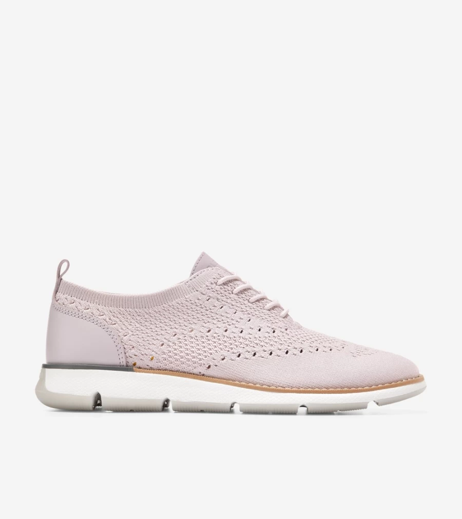 Cole Haan Women's Zerogrand Oxford Shoes in Lilac Marble Stitchlite - Lightweight Comfort & Style