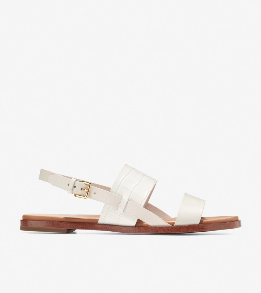 Cole Haan Women's Flynn Ivory Sandals | Comfortable & Stylish Footwear