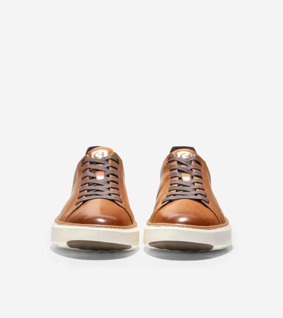 Cole Haan Men's Grandpro Topspin Sneakers in British Tan - Casual Comfort Shoes for Men