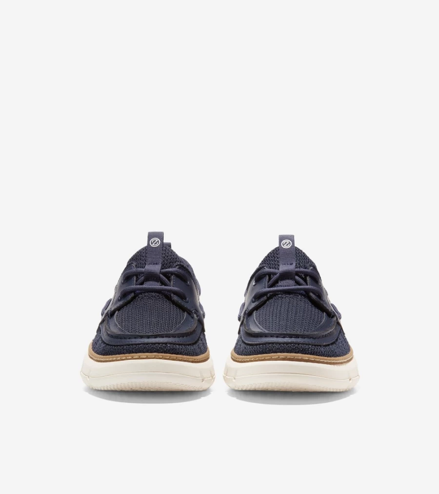 Cole Haan Women's Zerogrand Regatta Boat Shoe in Navy Blazer - Comfortable Slip-On Sneakers