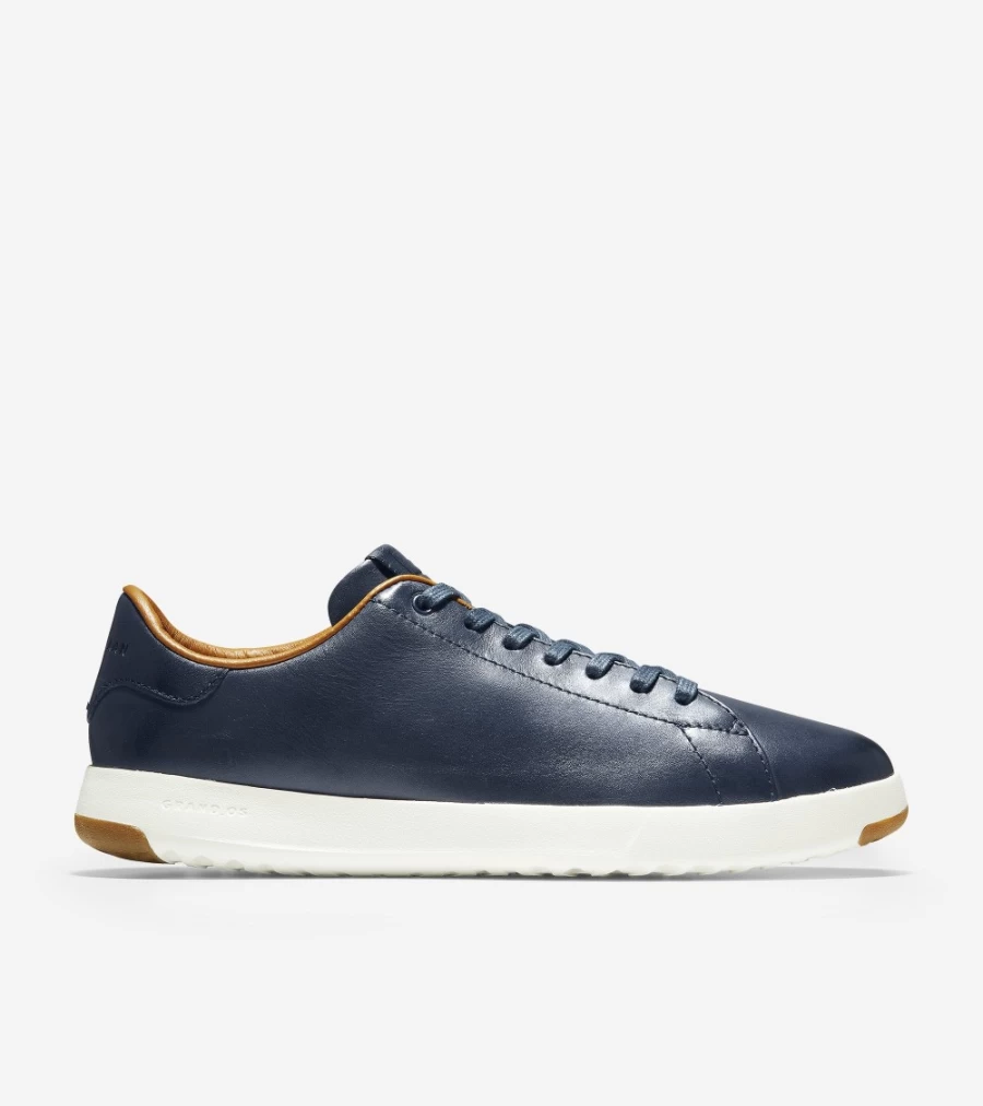 Cole Haan Men's Grandpro Tennis Sneakers in Blazer Blue Handstain - Comfortable & Stylish Athletic Shoes