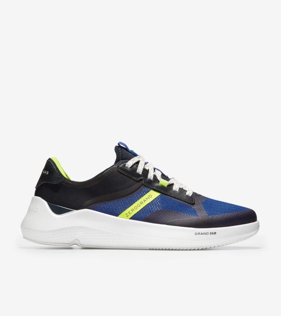 Cole Haan Men's Zerogrand Winner Tennis Sneaker in Navy Ink-Pacific Blue