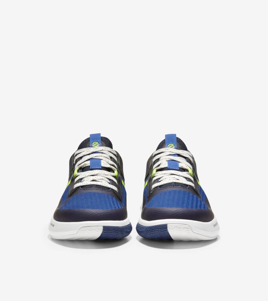 Cole Haan Men's Zerogrand Winner Tennis Sneaker in Navy Ink-Pacific Blue