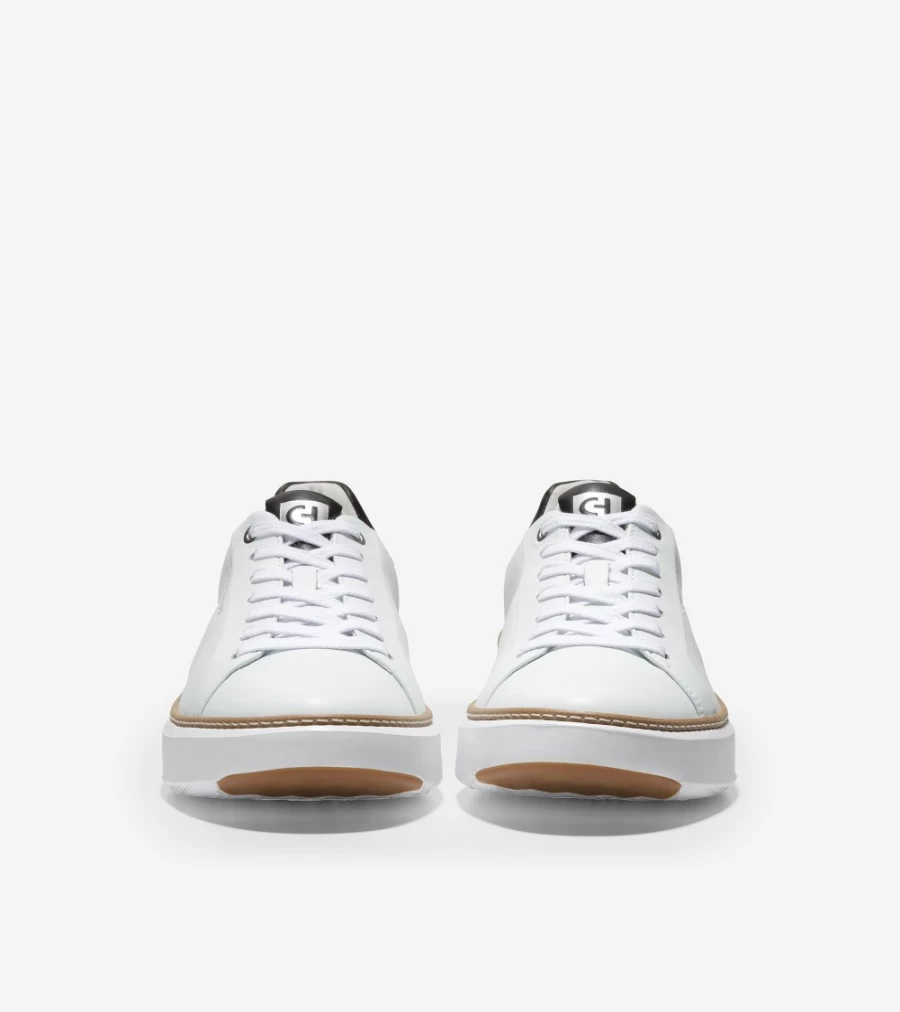 Cole Haan Men's Grandpro Topspin Sneakers in Optic White - Lightweight Comfortable Tennis Shoes