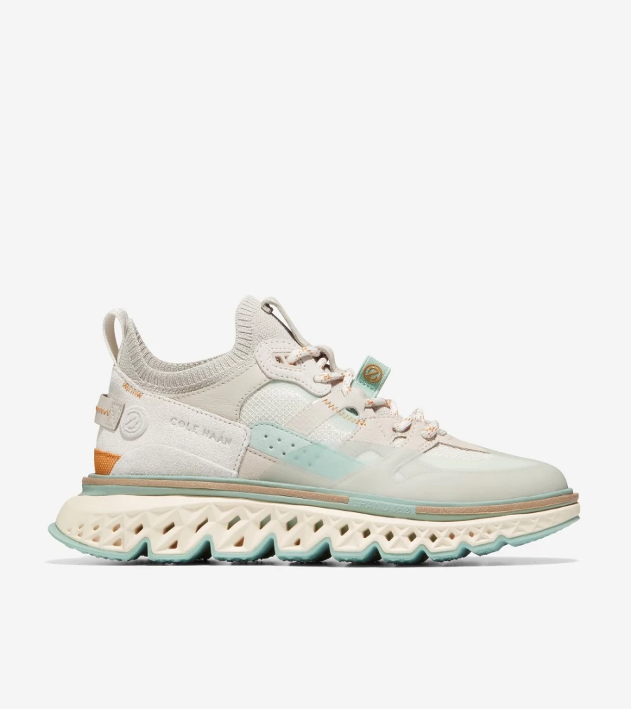 Cole Haan Women's Zerogrand Work Sneaker in Dove/Silver Birch - Lightweight Comfort Shoes