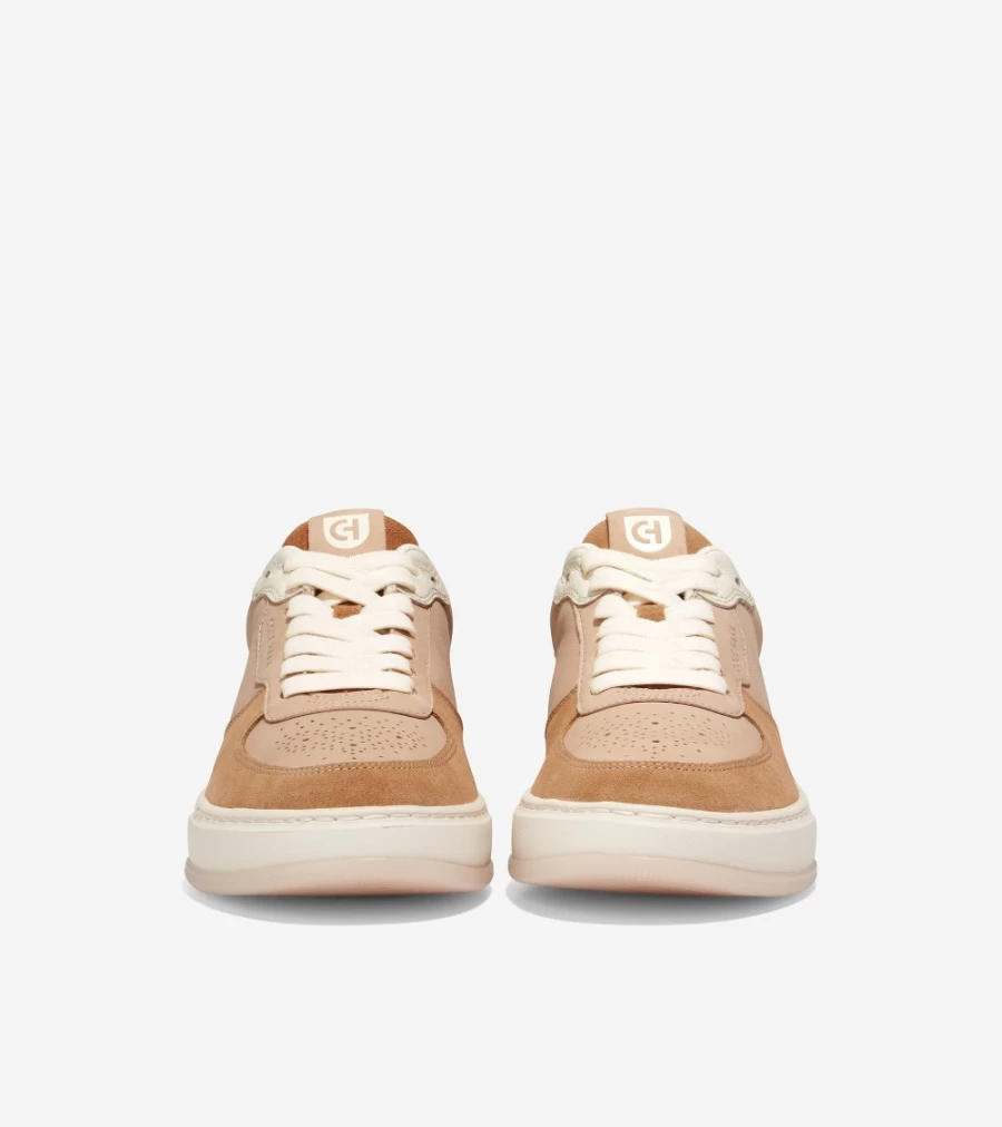 Cole Haan Women's Grandpro Crossover Sneaker in Sesame - Comfortable & Stylish Casual Shoes