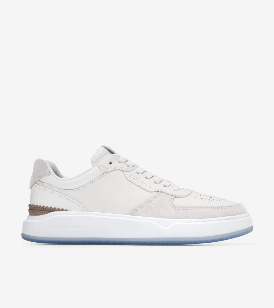 Cole Haan Men's Grandpro Crossover Sneaker in Nimbus Cloud-Titanium - Lightweight Comfortable Athletic Shoes
