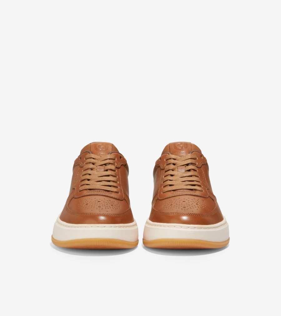 Cole Haan Men's Grandpro Crossover Sneaker in British Tan - Lightweight Comfortable Casual Shoes