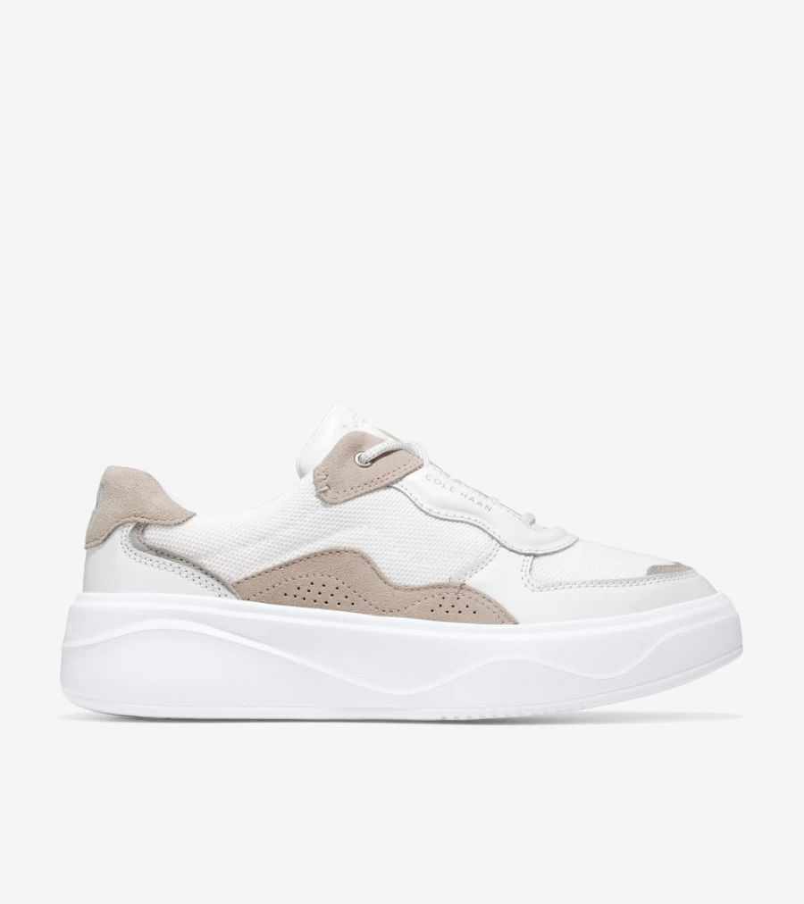 Cole Haan Women's GrandPro Ultra Sneaker in White Multi-Color - Lightweight Comfort Walking Shoes