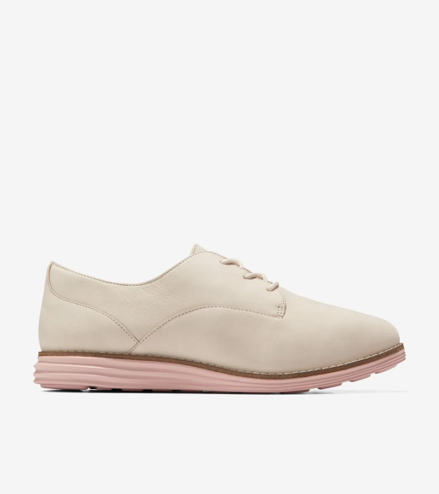 Cole Haan Women's Originalgrand Plain Oxford Shoes in Birch-Peachy Keen