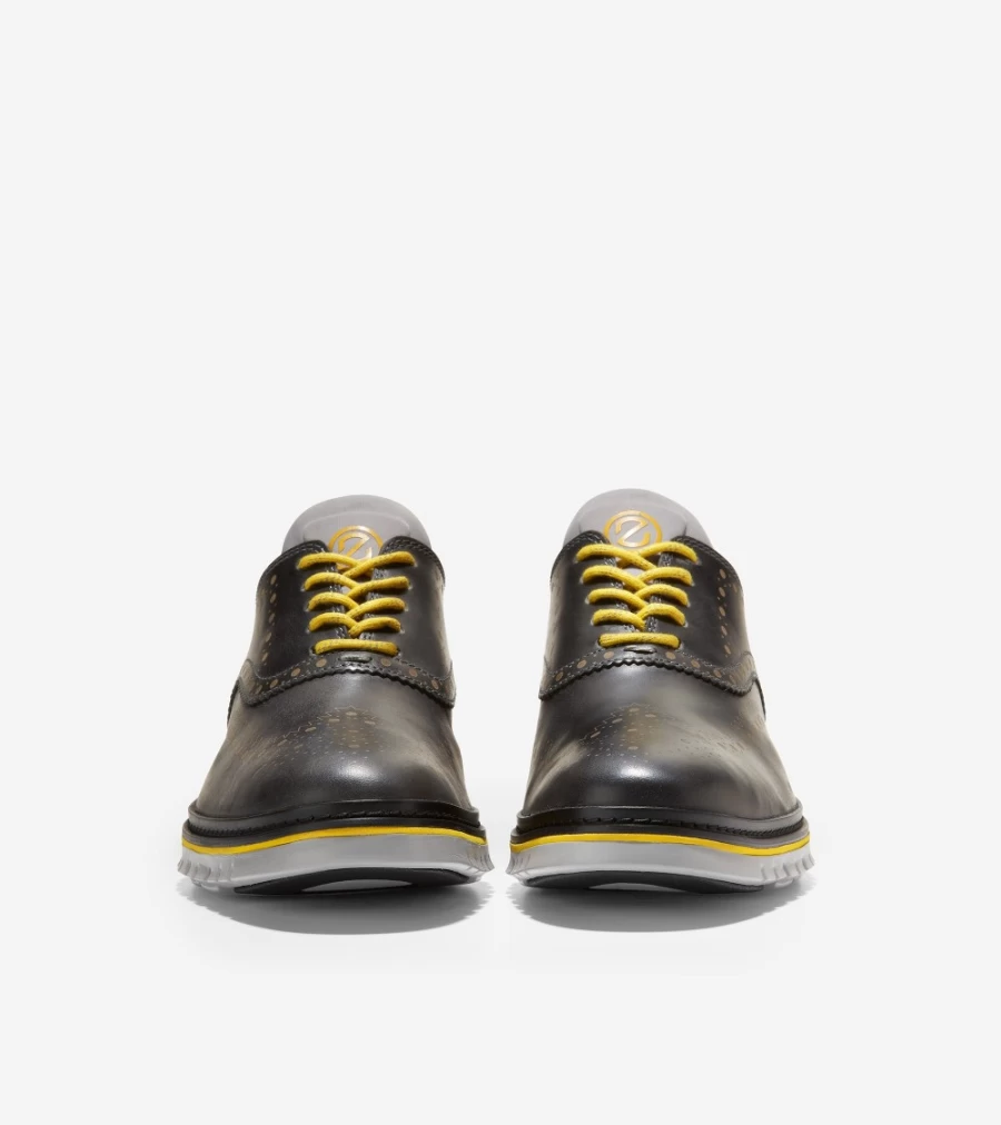 Cole Haan Men's Zerogrand Wingtip Oxford Shoes in Turbulence-Sleet