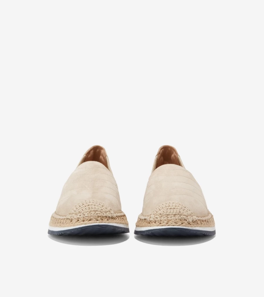 Cole Haan Women's Cloudfeel Espadrille Loafer in Sesame - Comfortable Slip-On Shoes for Women