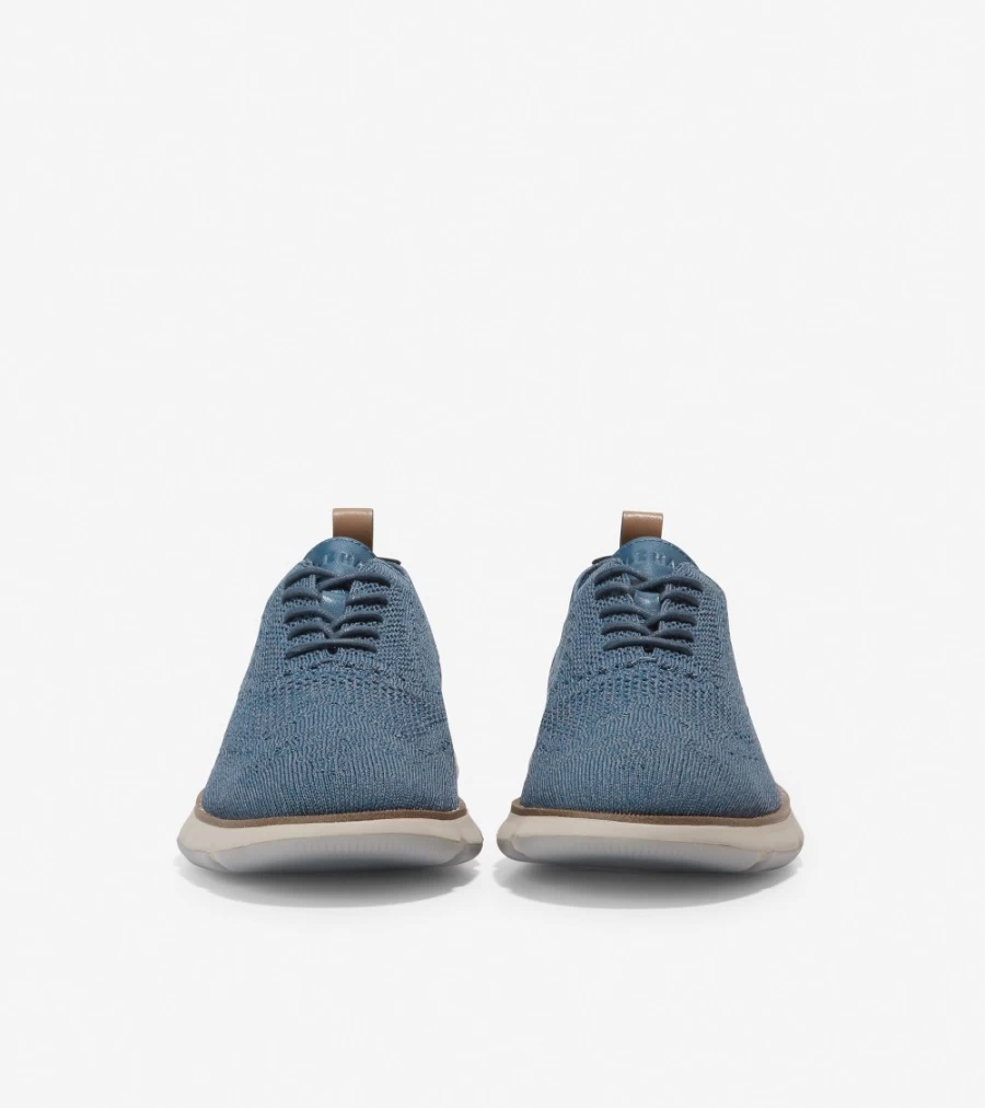 Cole Haan Men's Zerogrand Oxford Shoes in Moonlit Ocean Twisted Stitchlite - Lightweight Comfort Dress Casual