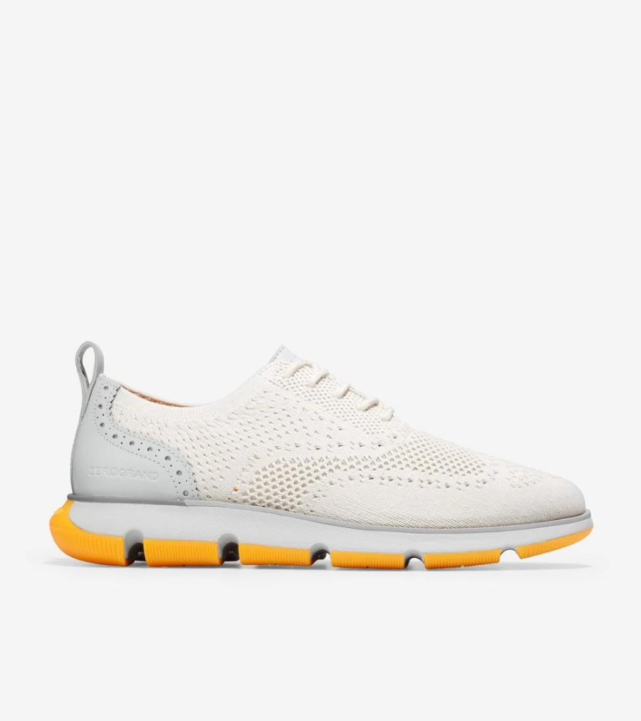 Cole Haan Men's Zerogrand Oxford Shoes in Glacier Grey Stitchlite - Lightweight Comfort Sneakers