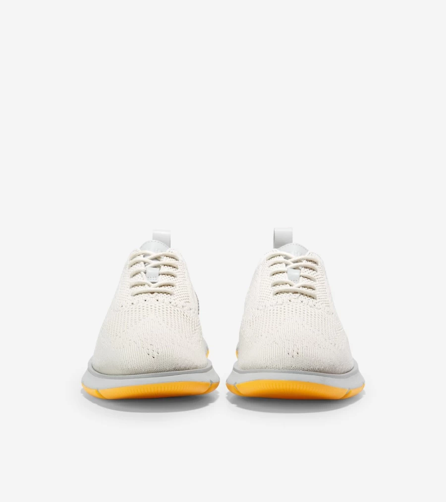 Cole Haan Men's Zerogrand Oxford Shoes in Glacier Grey Stitchlite - Lightweight Comfort Sneakers