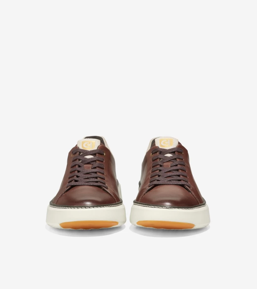 Cole Haan Men's Grandpro Topspin Sneakers in Dark Coffee - Lightweight Comfortable Casual Shoes
