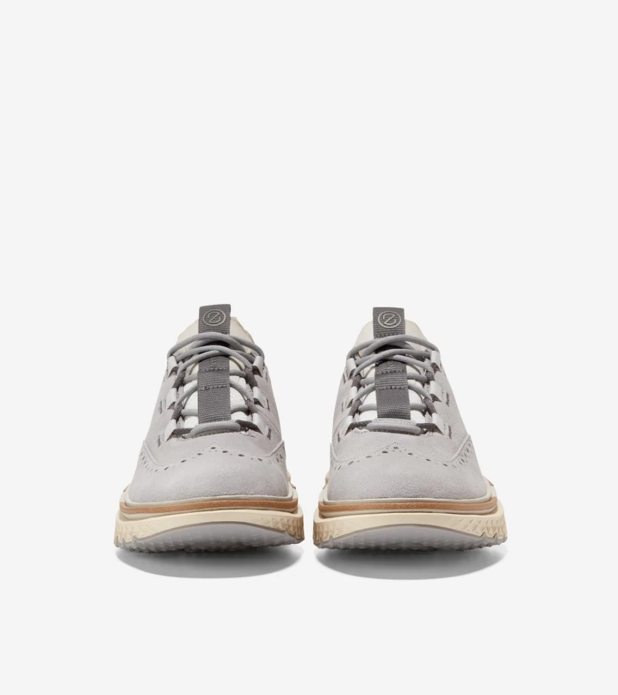 Cole Haan Men's Zerogrand Wingtip Oxford Shoes in Dove, Silver Birch & Alabaster