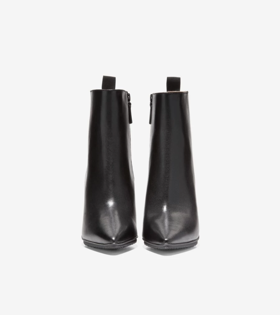 Cole Haan Women's Black Grand Ambition York Bootie Ankle Boots