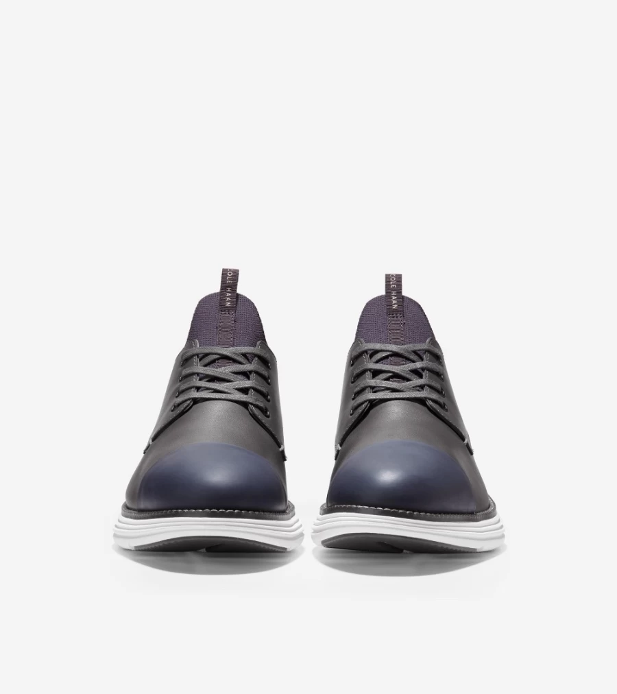Cole Haan Men's Originalgrand Ultra Cap Toe Oxford in Magnet-Optic White