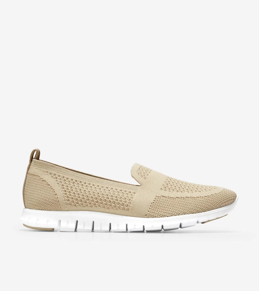 Cole Haan Women's Zerogrand Slip-On Loafer in Rye Stitchlite - Comfortable & Lightweight Slip-On Shoes for Women