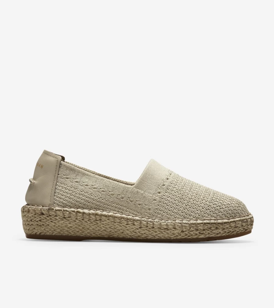 Cole Haan Women's Cloudfeel Espadrille Sneakers in Hawthorn Stitchlite - Lightweight Comfortable Walking Shoes