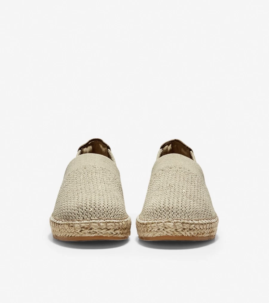 Cole Haan Women's Cloudfeel Espadrille Sneakers in Hawthorn Stitchlite - Lightweight Comfortable Walking Shoes